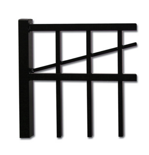 Fortress Style Fence Gate