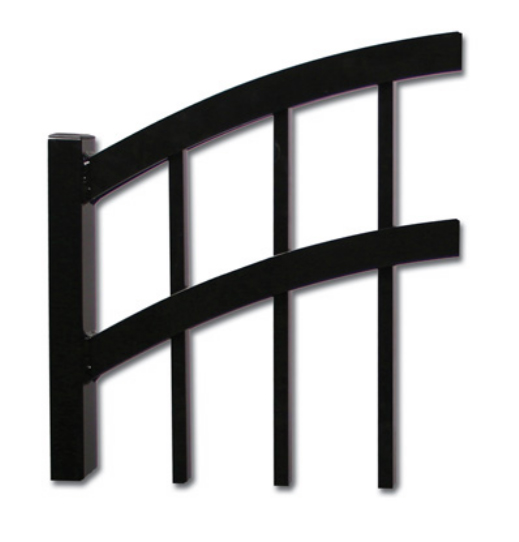 Cottage Fence Gate Closeup