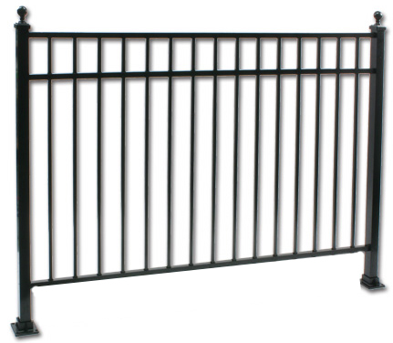 Cottage Fence No Picket Through