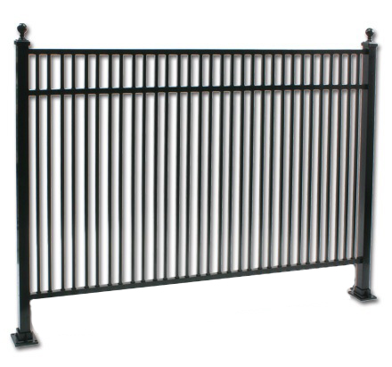 Fortress Fence No Picket Through